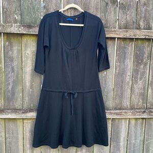Martin + OSA Black Merino‎ Wool Casual Dress | S